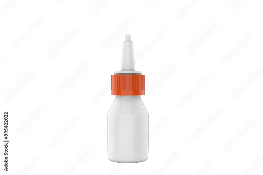 dropper bottle mockup isolated on white background.Сan be used for cosmetic, medical and other needs. 3d illustration dropper bottle mockup isolated on white background.Сan be used for cosmetic, medical and other needs. 3d illustration