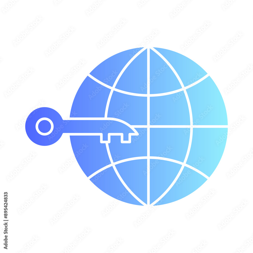 digital marketing key Gradient Flat digital marketing key Gradient Flat