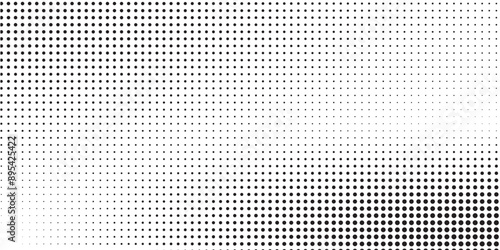 Abstract halftone wave dotted background. Futuristic twisted grunge pattern, dot, circles. Vector modern optical pop art texture for posters, business cards, cover,ilustration