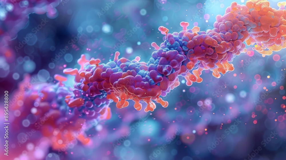 An artistic representation of a molecular motor, such as ATP synthase or kinesin, showing its structure and function in cellular processes like ATP production or intracellular tran An artistic representation of a molecular motor, such as ATP synthase or kinesin, showing its structure and function in cellular processes like ATP production or intracellular tran