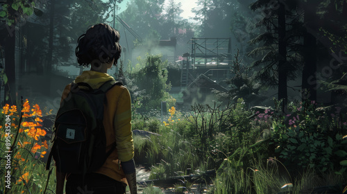 Highlight games that focus on narrative and decision-making, with branching storylines and complex characters, immersing players in rich storytelling experiences. photo