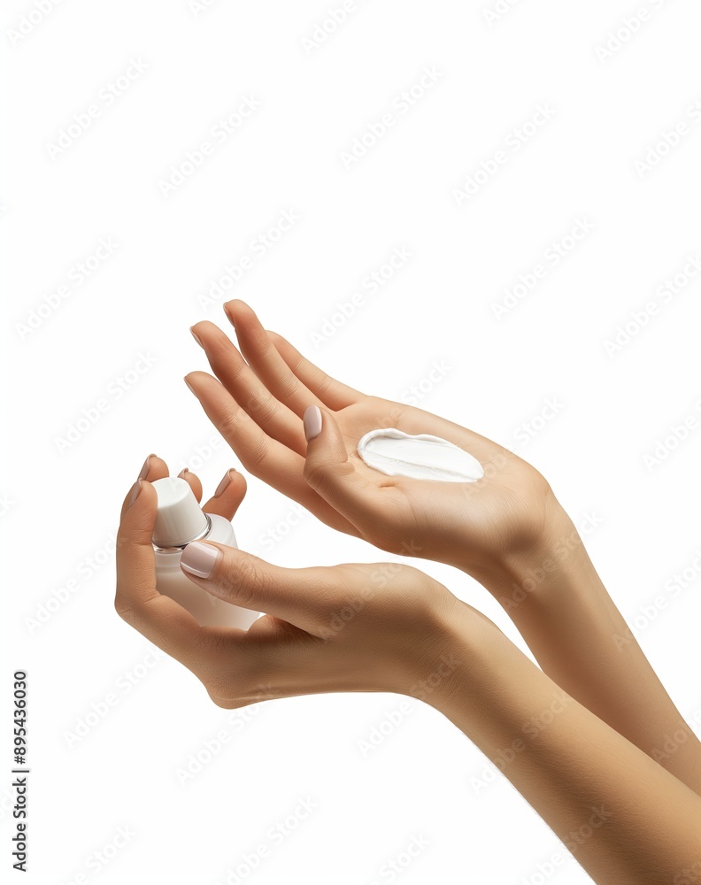 Applying Hand Cream
