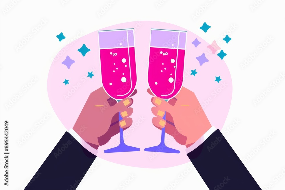 an honored audience raising glasses in a celebratory toast, capturing the essence of joy, recognition, and togetherness in a festive atmosphere. an honored audience raising glasses in a celebratory toast, capturing the essence of joy, recognition, and togetherness in a festive atmosphere.