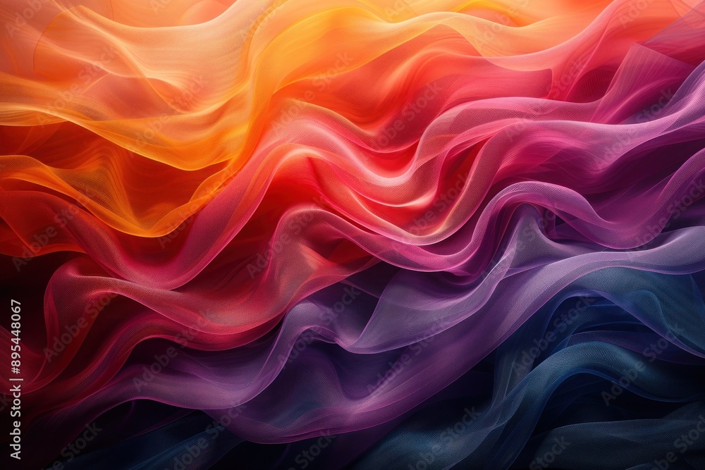 Obraz premium Variety of Abstract Shapes and Forms in Vibrant Colors
