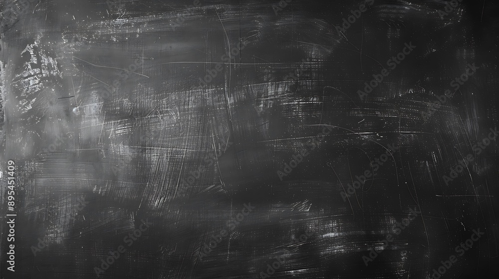 Obraz premium Blackboard with White Chalk Marks