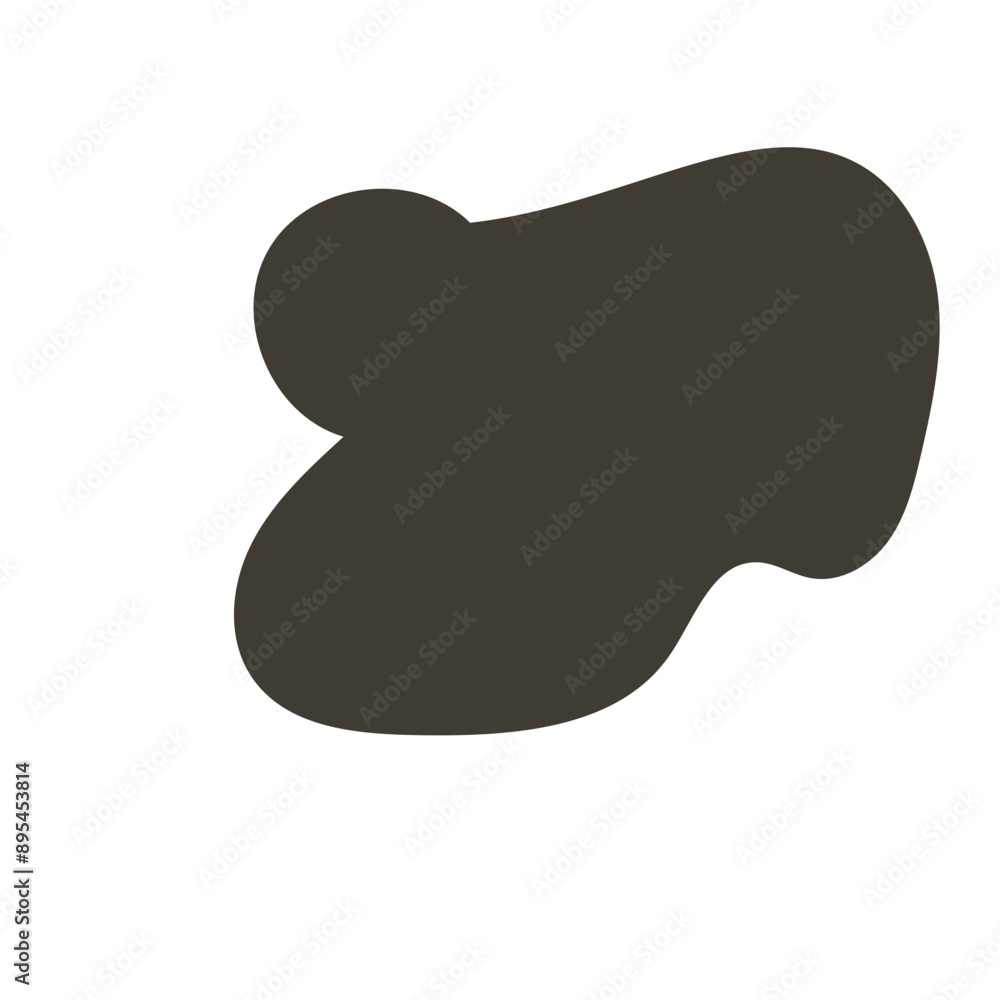 Neutral abstract shapes blob vector decoration Neutral abstract shapes blob vector decoration
