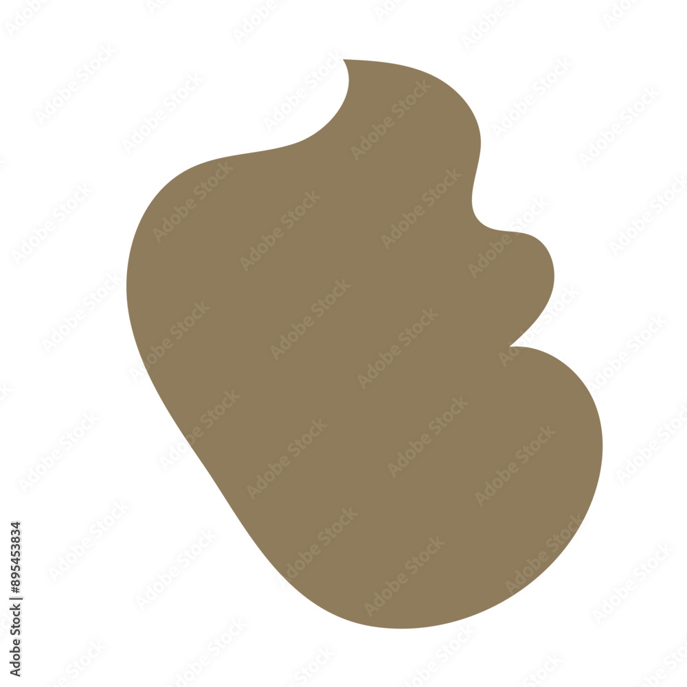 Neutral abstract shapes blob vector decoration Neutral abstract shapes blob vector decoration