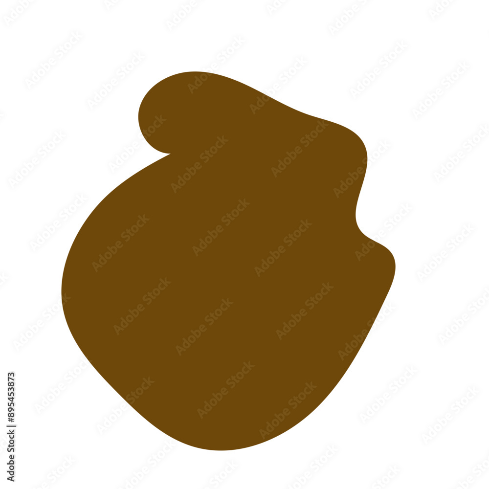 Neutral abstract shapes blob vector decoration Neutral abstract shapes blob vector decoration