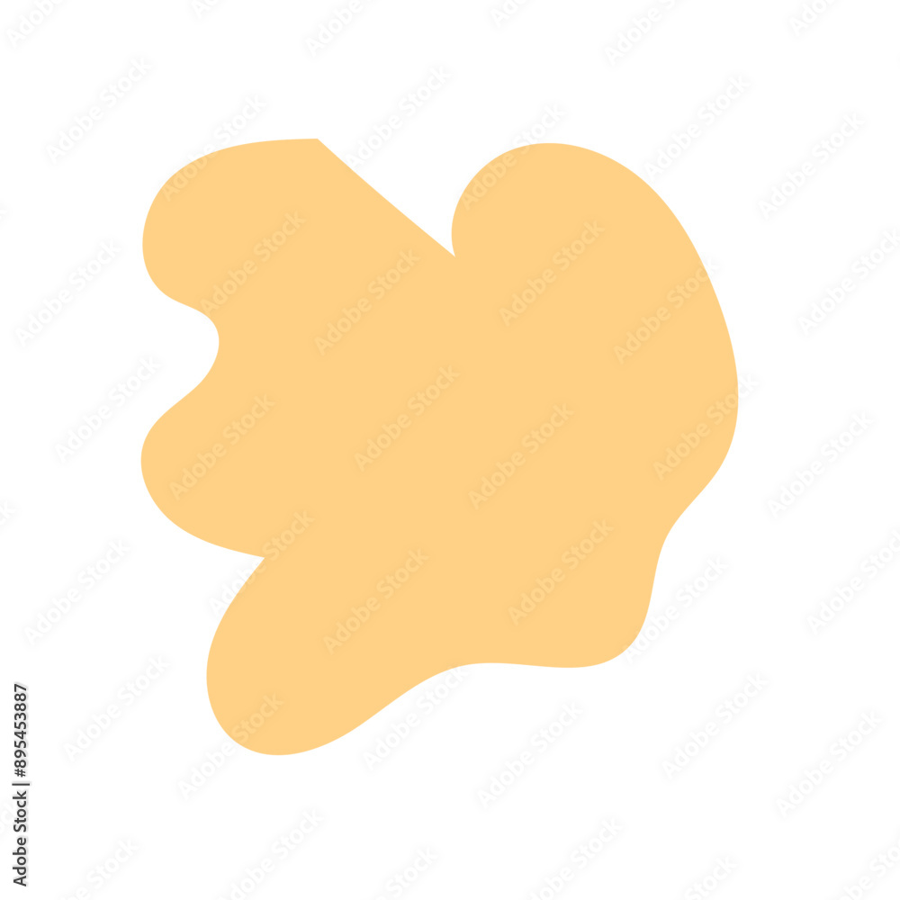 Neutral abstract shapes blob vector decoration Neutral abstract shapes blob vector decoration