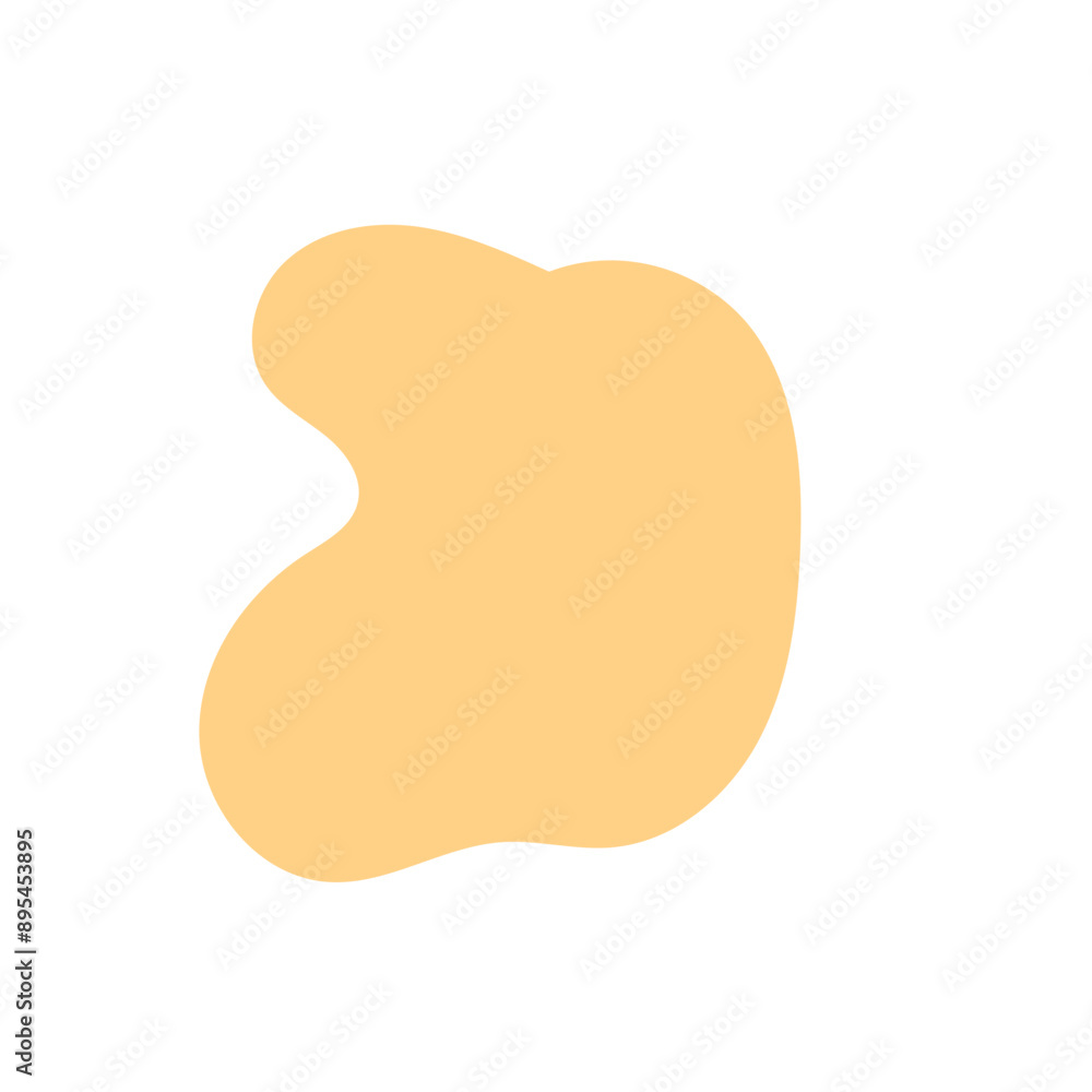 Neutral abstract shapes blob vector decoration Neutral abstract shapes blob vector decoration