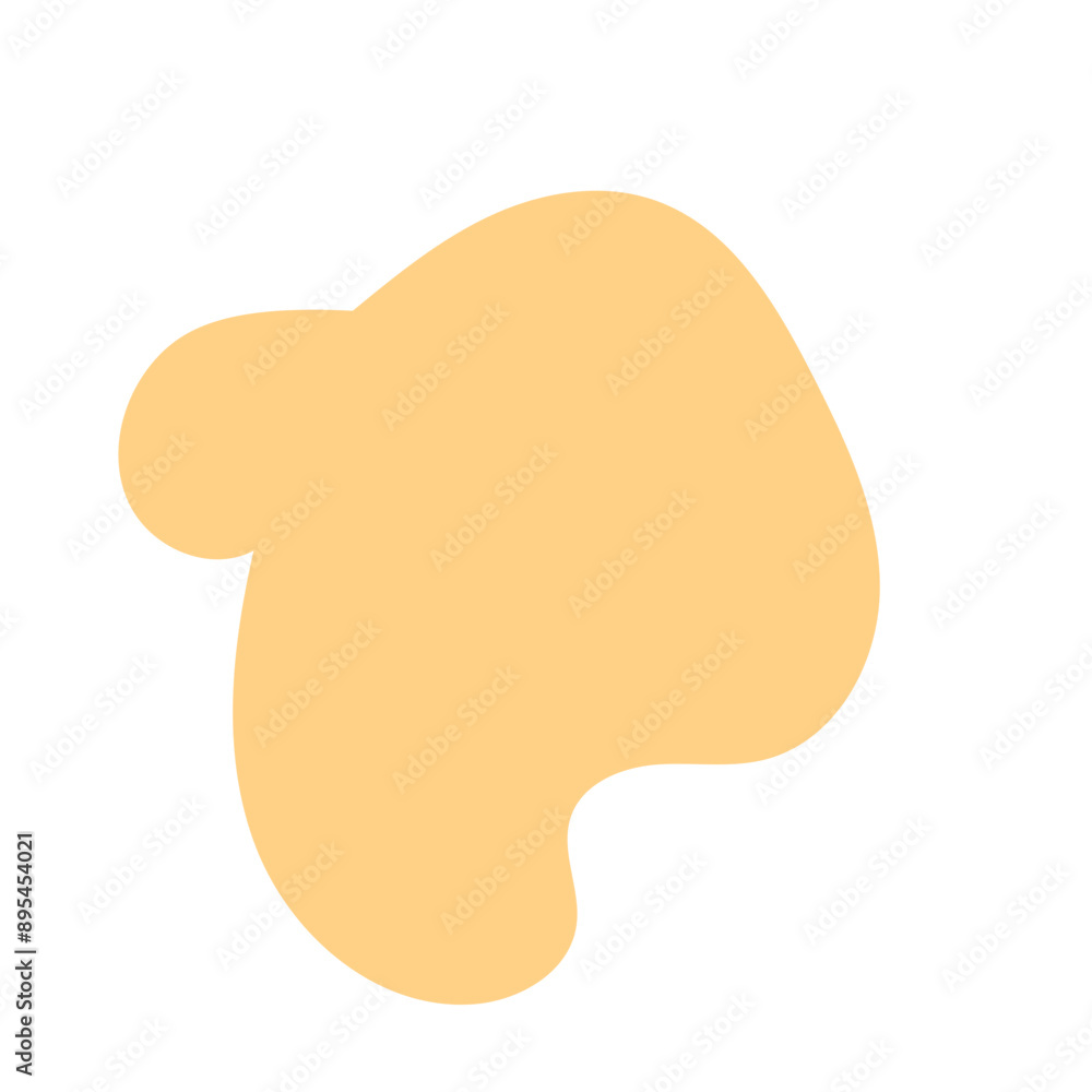 Neutral abstract shapes blob vector decoration Neutral abstract shapes blob vector decoration