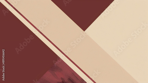  red and beige background illustration