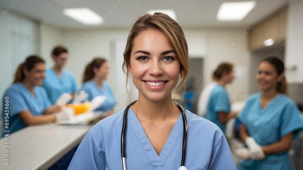 portrait of a female doctor portrait of a female doctor