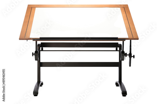 Wallpaper Mural Ergonomic Drafting Table for Designers isolated on transparent background Torontodigital.ca