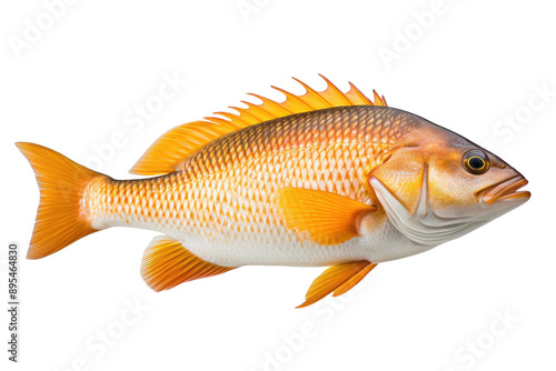 Grilled Haddock Fish Served with Lemon Wedges isolated on transparent background