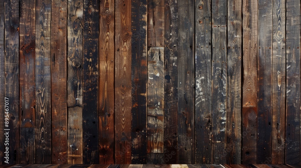 Fototapeta premium Wood Plank Backdrop