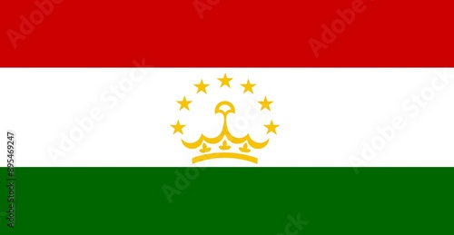 Fotografía tajikistan flag, flag of country, country flag, tajikistan flag illustration