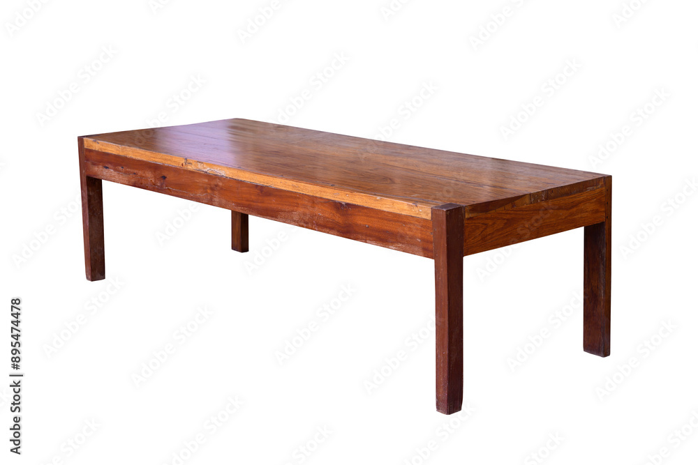 Wooden long bench Wooden long bench