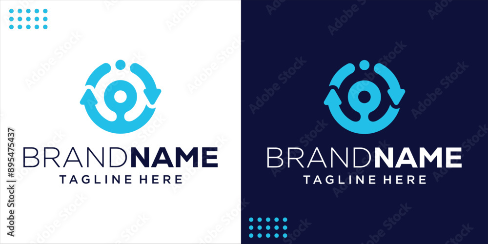 Creative O Arrow Technology Logo, Design Inspiration, Illustration, Vector Creative O Arrow Technology Logo, Design Inspiration, Illustration, Vector