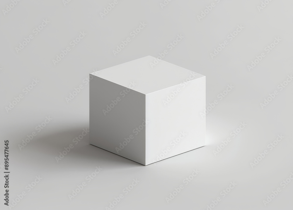 A simple white cube sits on a white background, symbolizing purity, minimalism, geometric shapes, blank canvas, and potential. A simple white cube sits on a white background, symbolizing purity, minimalism, geometric shapes, blank canvas, and potential.