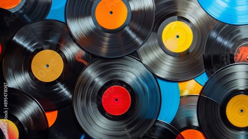 vinyl records