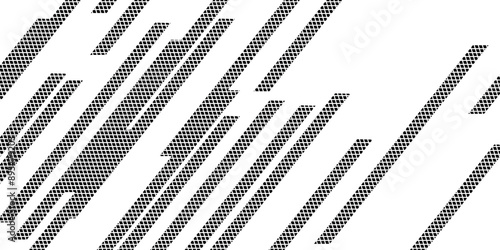Abstract geometric dot pattern. Random Dots background. Black and white comic dot texture. Pop Art circle pattern. vector.