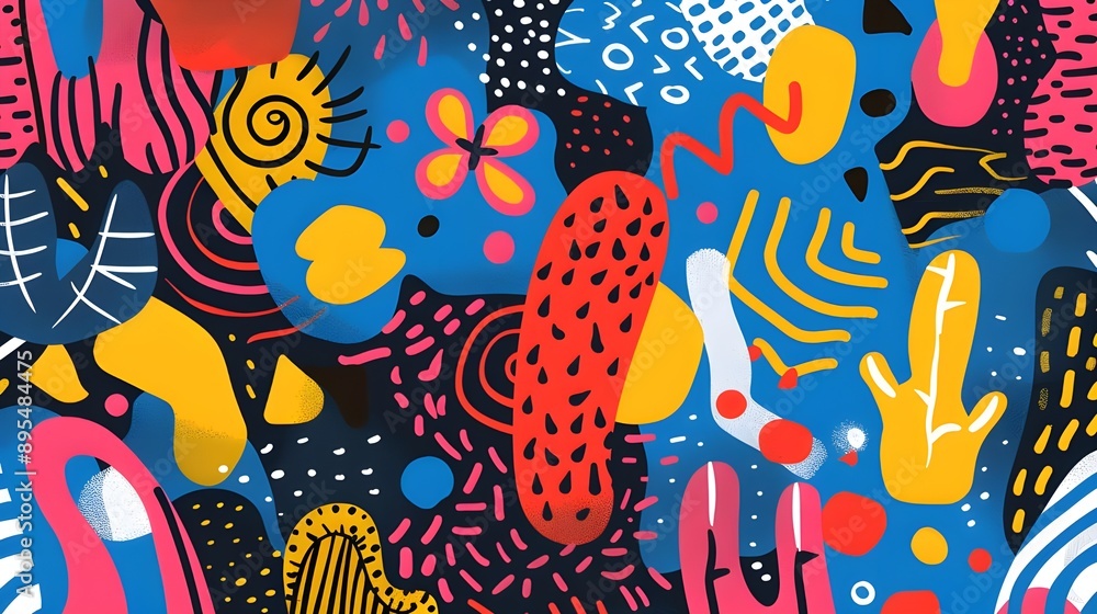 seamless pattern with fishes seamless pattern with fishes