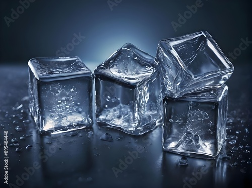 melting cubes