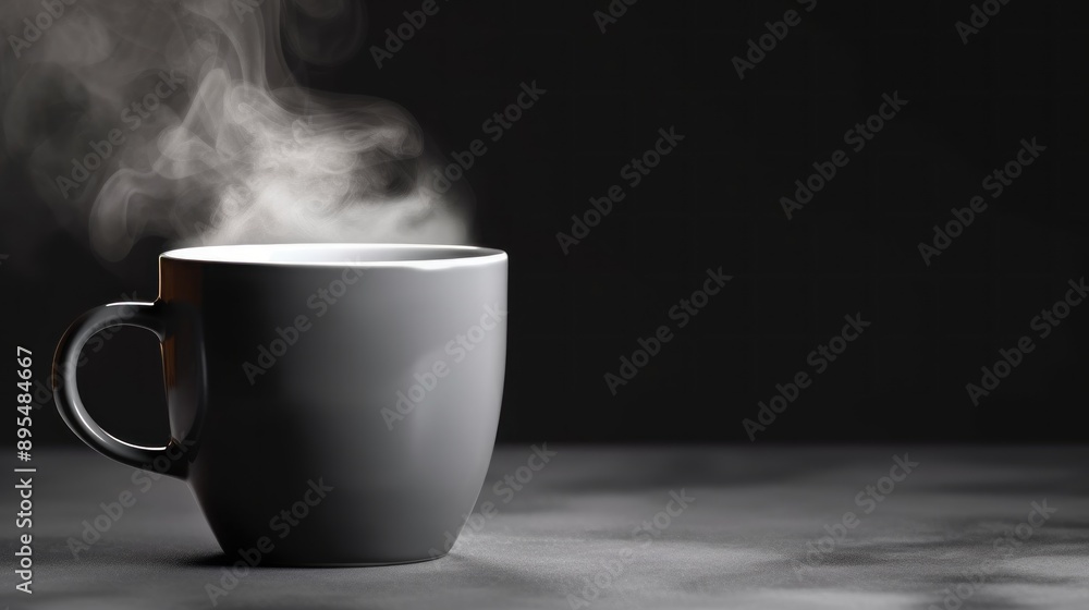 A Steaming Cup of Coffee A Steaming Cup of Coffee