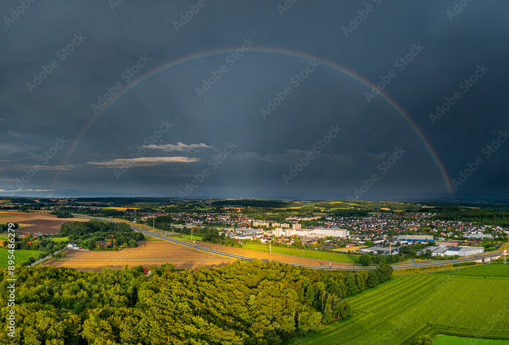 Fototapeta premium Regenbogen - Belm