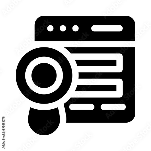 SERP glyph icon