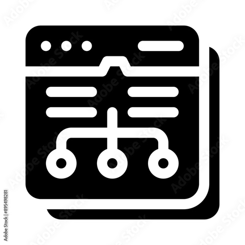 schema glyph icon