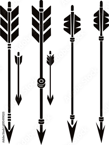 Black Arrow Silhouettes