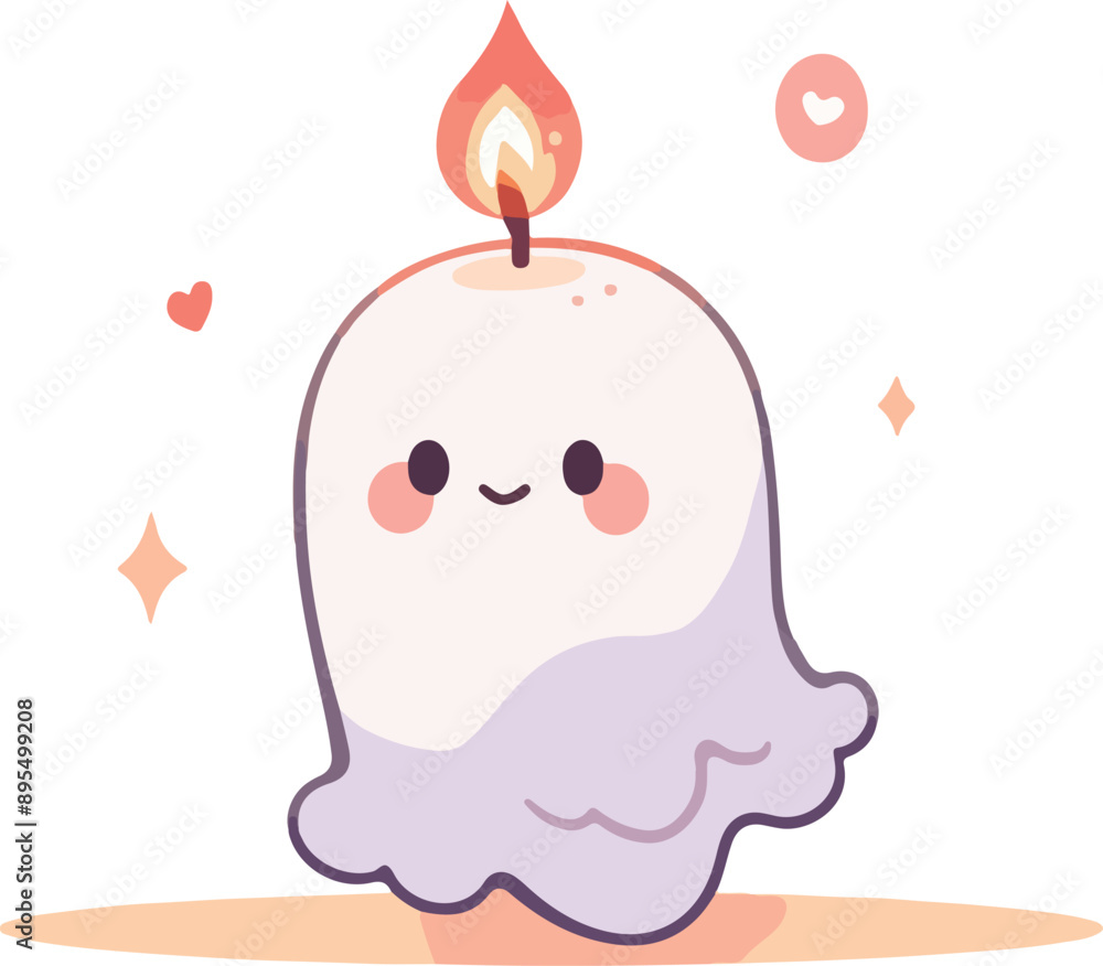 Chibi Candle Character