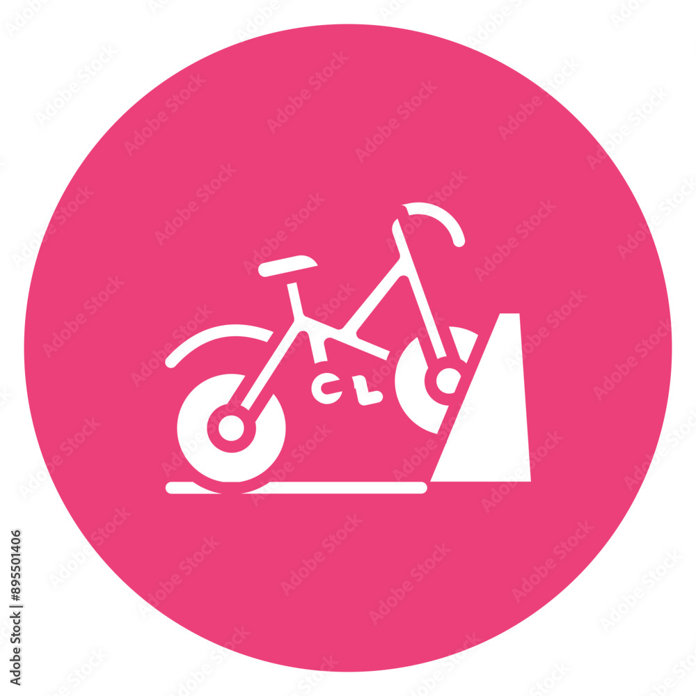 Bicycle Parking icon vector image. Can be used for Personal Transportation. Bicycle Parking icon vector image. Can be used for Personal Transportation.
