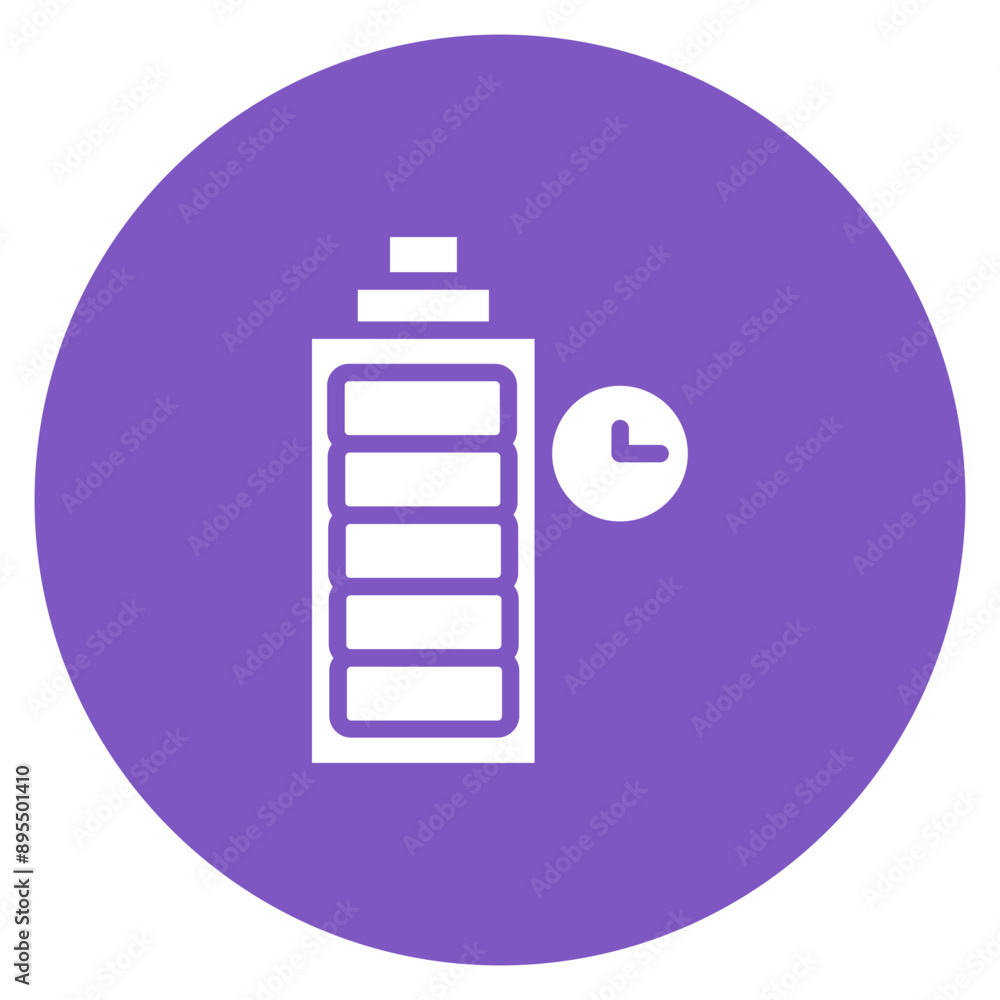 Battery Life icon vector image. Can be used for Personal Transportation. Battery Life icon vector image. Can be used for Personal Transportation.