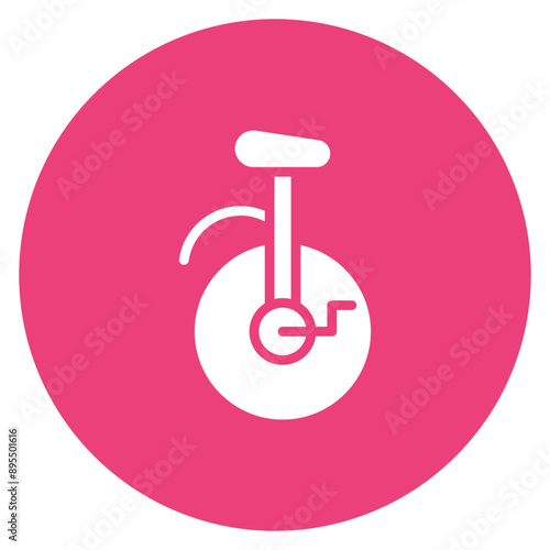 Monocycle icon vector image. Can be used for Personal Transportation.