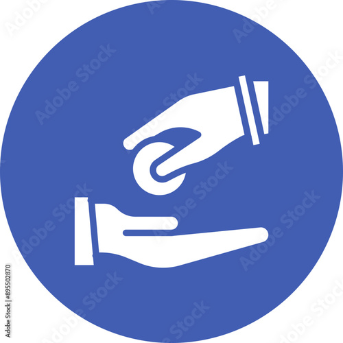 Generosity icon vector image. Can be used for Charity.