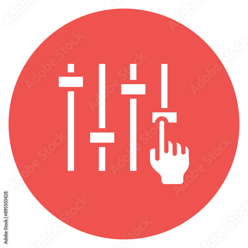 Adjustments icon vector image. Can be used for Action Plan.