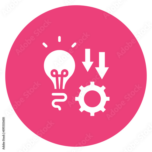 Implementation icon vector image. Can be used for Action Plan.