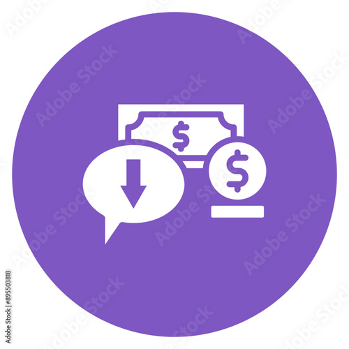 Loan Closure icon vector image. Can be used for Loan.