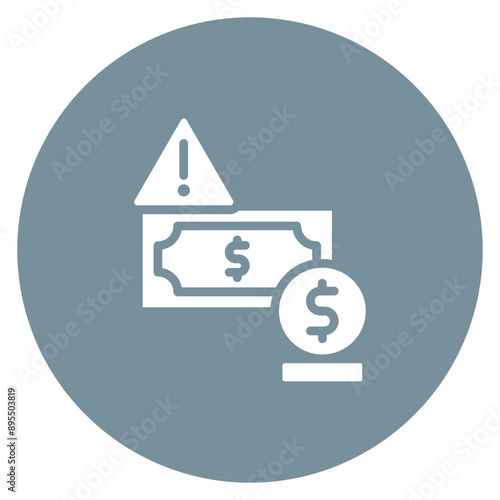 Loan Default icon vector image. Can be used for Loan.