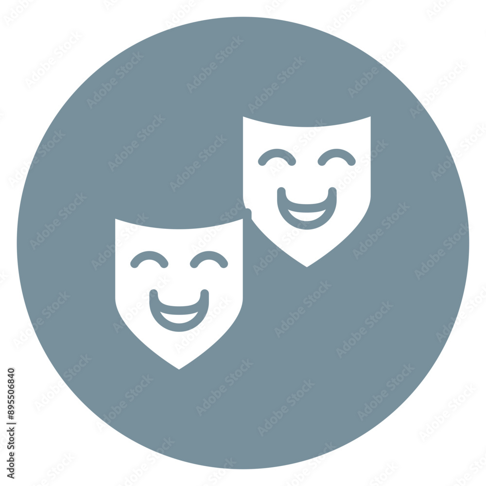 Comedy icon vector image. Can be used for Movie Genres. Comedy icon vector image. Can be used for Movie Genres.