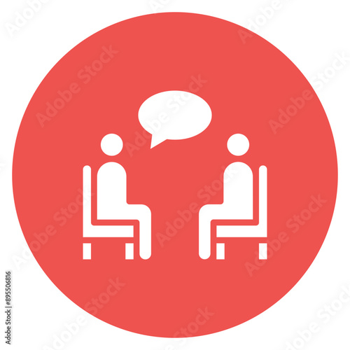 Therapy Sessions icon vector image. Can be used for Elderly Care.