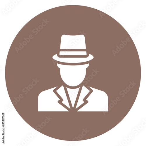 Spy icon vector image. Can be used for Movie Genres.