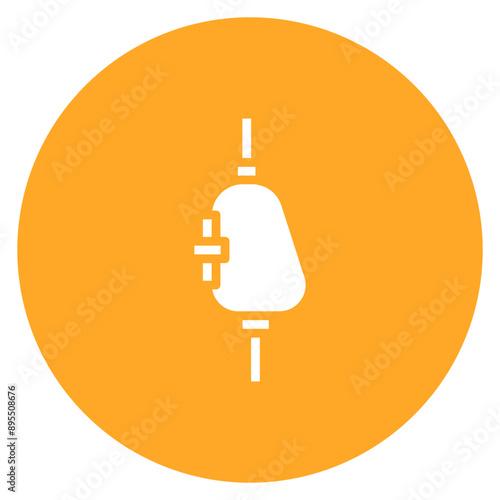 Top Rope icon vector image. Can be used for Rock Climbing.