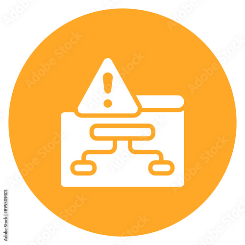 Project Failure icon vector image. Can be used for Business Risks.