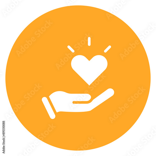 Empathy icon vector image. Can be used for Organization.