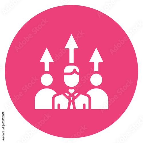 Growth icon vector image. Can be used for Thought Leadership.