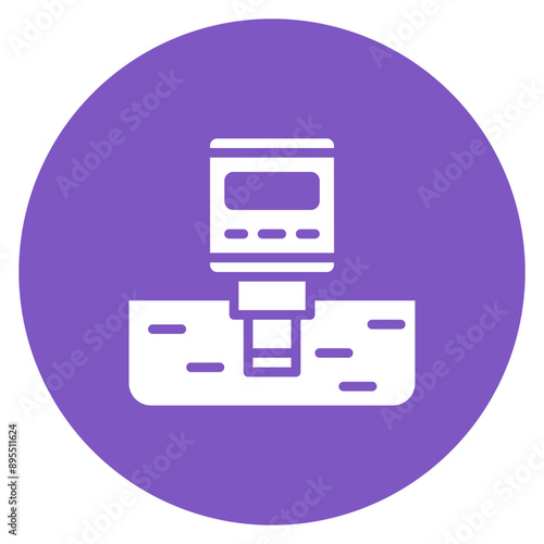 Soil pH Sensor icon vector image. Can be used for Sensors.